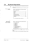 Page 11534 0 
Keyboard Operations 
10 
VT220 compatible 
terminal 
or 
Other RS-232C 
terminal 
(ASCII Terminal) Select 2. Inband Signaling from the PBX Interface Param- 
eters Menu. Program - Hardware Settings - PBX Interface Paramgters 
- lnband Signaling Menu 
Ringback ________________________________________---- : 1 ,.,,_,, 
Busy ________________________________________------- : 
2 ,,,,,, 
Reorder ________________________________________---- : 3 ,,,,,, 
DND ________________________________________------- : 4...