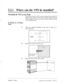 Page 242.2.1 Where can the VPS be installed?- 
Mounting the VPS on the Wall 
.’ 
: 
/ 
! 
To Mount on a Wooden 
Wall: 
The wall where the VPS is to be mounted must be able to 
support the weight of the VPS. If screws other than the 
ones supplied are used, use the same-sized diameter screws 
as the enclosed ones, 
‘ 
1 Place the templet (included) on the wall to mark the 3 
. 
screw positions. 
Templet 
t- 
I -----I-K J 
2 Install the 3 screws into the wall. 
Drive the screw to 
this position. 
3 Hook the unit...