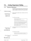 Page 250‘ 
:.:i 
.. .: 
54 l Setting Department Dialing . 
54.4 
Department Dialing Report 
The VPS can provide the caller with a voiced report of the 
extensions assigned to department dialing. You can delete, 
update and append the extension after receiving the report. 
To listen to the report: 
1 Dial an extension number which is connected to the Voice 
(Voice Mail Service’s Mail Service. 
Extension Number) 
You will hear the prompt: 
Good morning/Good evening 
You have reached the voice processing system....