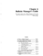 Page 294Chapter 6 
Bulletin Manager’s Guide 
. 
This chapter explains what a Bulletin Manager is and provides 
step-by-step instructions for creating and managing a bulletin 
board message. 
Contents 
‘. 
., 
.: : 
.I 
., 
6.1 What is a Bulletin Manager? . . . . . . . . . . . . . . . . . . . . . . . . . . . M-6-2 
6.2 Creating a Bulletin Board Message . . . . . . . . . . . . . . . . . . M-6-5 
6.3 Managing Bulletin Board Messages . . . . . . . . . . . . . . . . . M-6-21 
6.3.1 Recording Messages . . . . . . . ....