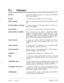 Page 34291 a Glossary 
DTMF 
Dual-Tone Multi-Frequency. See Touch-tone telephone 
and Rotary telephone. 
Encode 
Erase message To represent data in digital form for processing. 
Removes a particular message from the subscribers mail- 
box. 
External delivery message A message intended for automatic delivery to a party out- 
side of the company. 
Fast forward Puts the user 4 seconds ahead in the current message. 
General delivery mailbox When the caller does not specify a destination mailbox 
number or extension...