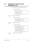 Page 43416 0 0 
Setting the Personal Group 
Distribution List 
4 The VPS will announce the number of messages. 
You will hear the prompt: 
To receive a message, press [I]. 
To deliver a message, press [2]. 
For other features, press [3]. 
For help at any time, press [O]. 
DEF 
cl 
5 Press [3] for Other Features. 
3 
You will hear the prompt: 
To check mailbox distribution, press [I]. 
For automated attendant status, press [2]. 
For mailbox management, press [3]. 
WEi? 
cl 6 Press [0] for the Help menu. 
0 
You...