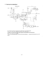 Page 1341.7 Receiving circuit (speakerphone) 
Sendvoice signal 
P 
vss 
I SP AMP 
I R50 I 
_L 
c55 7 R45 ICI 
I I IC4 
I 
I c4 I 
R2”’ , A6 _ 
r-v--i_ 5+ R3 +av 
The received voice signal is connected to the speakerphone via the following path. 
COL + ICI + VRl + IC2 -+ CN5 (8), Main P.C.B. + IC6 + Speakerphone 
In addition, the received voice signal is also inputted to the Voice SW via the following path. 
COL + ICI + IC4 + ICI + Voice SW 
If there is any send signal presente, pin (13) of IC2 (Voice SW) goes 0...