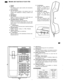 Page 686 HNAME AND FUNCTION OF EACH ITEM 
1. Handset 
2. Speaker 
3 For enabling various signal sounds and conversation 
voices to be heard. 
One-Touch Button 
4 
5 Used for storing numbers in the memory (up to 10 
numbers every telephone) or dialing a number in the 
memory. 
Dialing Button 
INT Indicator 
6 Flashes in intercom arriving and in hold mode, and 
lights up in intercom communication mode. 
Line Selector Button 
- indicator 
Capable of connecting up to two CO lines. 
A lamp of the CO line being used...