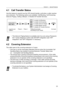 Page 23Section 4     Special Features
23
4.1 Call Transfer Status
Use this feature to specify how the VPS should handle a call when a caller reaches 
your extension. The following options are available: Call Blocking, Call Screening, 
Intercom Paging, Calling a Beeper, or Disable All Transfer Services.
4.2 Covering Extension
The caller goes to the covering extension in 3 ways: 
 One way is via the Automated Attendant Service when the Incomplete Call 
Handling Status has enabled Covering Extension Transfer...