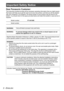 Page 22 - ENGLISH
Important Safety Notice
Dear Panasonic Customer:
This instruction booklet provides all the necessary operating information that you might require. 
We hope it will help you to get the most out of your new product, and that you will be pleased 
with your Panasonic LCD projector.The serial number of your product may be found on its 
bottom. You should note it in the space provided below and retain this booklet in case service is 
required.
Model number:PT-AX100E
Serial number:
WARNING:THIS...