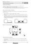 Page 6
SPECFILE
PTAX100High Definition Home Cinema Projector
AsofAugust 2006 
Notes on Projector Placement and Operation 
The projector uses a highwattage lamp that becomes very hot during operation.\
 Please observe the
following precautions.
1. Never place objects on top of the projector while it is operating.
2. Make sure there is an unobstructed space of 200 mm or more around the projector’s air intake openings.
3. If the projector is placed in a box or enclosure, ensure the temperature of the air...