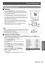 Page 39Care and Replacement
ENGLISH - 39
Maintenance
JReplacing
1. Turn off the MAIN POWER switch according to the procedure 
“Switching the projector on/off” on page 19, and then disconnect the 
power cord plug from the wall outlet and check that the area around 
the lamp unit has cooled down.
2. Use a Phillips screwdriver to turn the lamp unit cover fixing screws at 
the bottom of the projector, and then remove the lamp unit cover.
3. Use a Phillips screw driver to loosen the two lamp unit fixing screws...