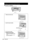 Page 2828 – ENGLISH
Procedure of installation
Disconnect the power before installing the input module.
■
Slot Cover
MAIN POWER AC INOFF ON
IN OUTRS-232C IN RS-422 IN RS-422 OUTSERIALLAN
REMOTE 1 REMOTE 2 IN
OUTIN
SYNC/HD VDB/PBG/Y R/PRS-VIDEO INVIDEO RGB 2 INDVI-D IN
RGB 1 INAUXDVI-DRGB2RGB1S-VIDEOVIDEOAUTO
SETUPMENU LENS
SHUTTER
LIGHT POWER ON STANDBY
ON
OFF ENTER
Slot Cover
MAIN POWER AC INOFF ON
IN OUTRS-232C IN RS-422 IN RS-422 OUTSERIALLAN
REMOTE 1 REMOTE 2 IN
OUTIN
SYNC/HD VDB/PBG/Y R/PRS-VIDEO INVIDEO...