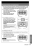 Page 111Information
ENGLISH – 111
Procedure of  lamp unit replacement
1.  Be sure to observe the procedure “Powering up the projector” (p. 35) 
and “Powering off the projector” (p. 36), remove the power plug and 
confirm that the surroundings of the lamp unit have cooled off.
2.  Use a Phillips screwdriver to 
loosen the lamp unit cover screw 
at the rear of the projector until the 
screw turns freely.
3.  Open the lamp unit cover and 
remove it from the projector.
4.  Use a Phillips screwdriver to 
loosen the...