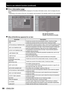 Page 9090 – ENGLISH
Error information page
When  is displayed on the status information screen, click it to display the error 
details.
Depending on the nature of the error, the projector may be placed in the standby mode for its own protection.
When [FAILED] has appeared for an item
■
•
●
OK: Normal operation
FAILED: Occurrence of troubleOK: Normal operation
FAILED: Occurrence of trouble
Parameter Description
MAIN CPU BUS Trouble has occurred in the microcomputer circuitry. Consult your dealer.
FAN Trouble has...