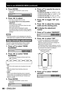 Page 6666 – ENGLISH
How to use ADVANCED MENU (continued)
Press ENTER. 2. 
The “CLAMP POSITION” screen will be  • 
displayed.
CLAMP POSITION
POSITION
 ADJUST1
Press ◄► to adjust. 3. 
The value changes from 0 to 255. • 
The optimal value for the clamp position  • 
adjustment
If dark areas are crushed:
The optimal value is the point where the dark 
area is best improved.
If the dark areas are displayed in green:
The optimal value is the point where the green 
areas become black and the crushing effect is...