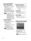 Page 3030
How to use ADVANCED MENU
Changing the display language
RASTER POSITION
When the whole area where the input picture can
be displayed is not used, the picture can be moved
to any position inside the display area.
: These adjust the value in the horizontal
direction.
: These adjust the value in the vertical
direction.
XGA MODE
This mode takes effect only when XGA (RGB)
signals are input.
XGA : This is the standard setting.
WXGA : Select this mode when WXGA signals
are input.
SXGA MODE
This mode takes...