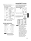 Page 4949
ENGLISH
Using the REMOTE2 IN terminal provided on the side of
the main unit, it is possible to operate the projector from a
control panel etc. furnished in a distant location where
infrared remote control signal cannot be received.
Pin assignments and control
Be sure to short-circuit Pins  and
when controlling.
Using the REMOTE 2 terminal
D-Sub 9-pin (female) 
external appearance
• The following buttons on the remote
control and the operation area of the
projector can no longer be operated when
pins...