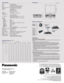 Page 4Projection distanceSpecifications Dimensions
System
Device
Pixels
Lamp
Brightness (normal lamp)
Contrast ratio
Resolution  
Lens
Screen size
Lens shift
RGB input scanning
    frequency
Component signal
Video signal
Terminals  
    VIDEO IN
    S-VIDEO IN
    RGB1/YP
BPR IN
    RGB2 IN
    DVI-D IN
    RS-232C IN
    RS-232C OUT
    REMOTE 1 IN
    REMOTE 1 OUT
    REMOTE 2 IN
    LAN 
Keystone correction range
Installation 
Power cord length
Power supply
Power consumption
Dimensions (W x H x D)
Weight...