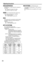 Page 3030
Adjusting the picture
SHARPNESS
“SHARPNESS” is used to adjust the crispness of
the image.
: Sharpens the edge of the image.
: Softens the edge of the image.
NR (For S-Video/Video/YPBPRsignals only)
In this mode, the video noise is reduced.
ON : Standard setting
OFF : Noise reduction is set to OFF.
AI
Gray scale control is exercised to suit the images,
and optimal images with a clear contrast are
projected.
ON : Standard setting
OFF : The AI mode is set to OFF.
TV-SYSTEM
(For S-Video/Video signals...