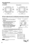 Page 4242
How to adjust the lens
Floor projection
0.31H 0.31H
0.50V
0.50V0.13V
0.13V 0.13V 0.09VProjected
screen 
height,V
Projected 
screen width,HStandard
projection
position
Ceiling projection
0.31H 0.31H
0.50V
0.50V0.09V
0.13V 0.13V 0.13VProjected
screen 
height,V
Projected 
screen width,HStandard
projection
position
PT-D7600U
If the image is out of focus in any portion of the screen, adjust the lens by turning the adjustment screws to obtain
evenness of focusing.
How to adjust the lens for addressing...