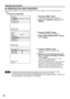 Page 6262
Adjusting the position
POSITION
  SHIFT
  SIZE DEFAULT
  BLANKING
  CLOCK PHASE 0
  INPUT RESOLUTION
  CLAMP POSITION
  KEYSTONE
  EDGE BLENDING
     :MENU SELECT    
ENTER: SUB MENU
MAIN MENU
         PICTURE
         POSITION
         LANGUAGE
         OPTION
         TEST PATTERN
         SIGNAL LIST
     :MENU SELECT    
ENTER:SUB MENU
INPUT RESOLUTION
  TOTAL DOTS 1056
  DISPLAY DOTS 832
  TOTAL LINES 666
  DISPLAY LINES 624
     :MENU SELECT    
     :ADJUSTPress the “ENTER” button.
The INPUT...