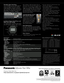 Page 4Specifications
Power supply
Power consumption
LCD panel*
1Panel size
Aspect ratio 
Display method 
Drive method 
Pixels 
Lens
Lamp*
2Brightness*3Contrast*3YPBPR signal compatibility 
Color system
Optical axis shift*
5Keystone correction range
Terminals HDMI IN
COMPUTER IN 
COMPONENT IN 
S-VIDEO IN
VIDEO IN
SERIAL 
Dimensions*
6(W x H x D)
Weight
Operating environment
Supplied accessories
Optional accessories ET-LAE1000
ET-PKE2000
ET-PKE1000S
ET-PCE2000 100–240 V AC, 50/60 Hz
240 W (Approx. 0.08 W in...