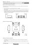 Page 11SPECFILE
PT-AE3000Full High-Definition Home Cinema Projector
As of September 2008< 11 >
Notes on Projector Placement and Operation 
The projector uses a high-wattage lamp that becomes very hot during operation.\
 Please observe the
following precautions.
1. Never place objects on top of the projector while it is operating.
2. Make sure there is an unobstructed space of 100 mm (3-15/16˝) or more around the projector’s air
intake openings.
3. If the projector is placed in a box or enclosure, ensure the...