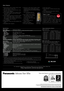 Page 6Please contact Panasonic or your dealer for a demonstration.
Weights and dimensions shown are approximate. Specifications are subject\
 to change without notice. 
This product may be subject to export control regulations. VGA and XGA a\
re trademarks of International Business Machines 
Corporation. HDMI, the HDMI logo and High-Definition Multimedia Interfac\
e are trademarks or registered trademarks of HDMI  Licensing LLC. All other trademarks are the property of their respective\
 trademark owners....