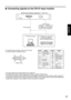 Page 3131
ENGLISH
DVI-D input module (optional)  ET-MD77DV
DVI Module
ET-MD77DVDVI-D IN LAN
DVI-D signal
DVD player or high-vision 
video deck equipped 
with DVD/HDMI terminal PC with DVI output
LAN terminal
(10BASE-T / 100BASE-TX)
For details on the network 
function, refer to page 82.
Pin No. Pin No.        Signal
T.M.D.S data 2–
T.M.D.S data 2+
T.M.D.S data 2 / 4
shield
DDC clock
DDC data 
T.M.D.S data 1–
T.M.D.S data 1+
T.M.D.S data 1/3
shield       Signal
+5V
Ground
Hot plug detection
T.M.D.S data 0–...