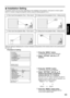 Page 6565
ENGLISH
A: Floor mount front projection (Front – Floor mount)
D: Ceiling mount rear projection (Rear – Ceiling mount) C: Floor mount rear projection (Rear – Floor mount)B: Ceiling mount front projection (Front – Ceiling mount)
Select the setting by displaying the on-screen indications using buttons of the remote control or the control panel on
the main unit.
Procedure of setting
OPTION
  PROJECTOR ID 2
  SETTING FRONT-F
  LAMP SELECT DUAL
  LAMP POWER HIGH
  RS232C SETTING
  OSD POSITION 2
  SYSTEM...