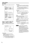 Page 7272
Option settings
P IN P
This item is used to set the condition of the Picture-In-
Picture.
Main window
Subwindow
Use the  buttons to select OFF,
USER 1, USER 2, or USER 3.
When selecting an option other than OFF, the
submenu can be displayed by pressing the ENTER
button.
• Main window:
The input terminal for the main window is
displayed. The  buttons can be used to
select the input terminal.
Size: The user can specify the display size of the
main window between 10% and 100%.
Position: The user can...