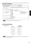 Page 7575
ENGLISH
Control commands
When controlling the projector from a computer, the following commands are available:
Cable specifications
• To connect the computer to the SERIAL terminal, prepare an adequate communication cable that
fits to your personal computer.Attention
Power “ON”
Power “OFF”
Switch input modes
Query for active 
lamp mode 
Active lamp mode
Lamp power setting
In standby mode, commands other than “PON” are invalid.
 • While the lamp is ON and being controlled, a “PON” command will not be...