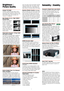 Page 3Brightness & 
Picture Quality
\bompact  Yet  Bright
Panasonic’s  original  dual-lamp  system,  with  its 
new  \f55-W  lamp,  has  helped  to  make  the  body 
approximately  49%  smaller  than  Panasonic’s  origi-
nal  PT-D10000  Series,  while  providing  a  full 
10,600  lm
*1  of  brightness. 
New  Dynamic  Iris  for  a  High  10,000 :1*2 
\bontrast  Ratio
Panasonic’s  new  Dynamic 
Iris  uses  a  scene-linking 
aperture  mechanism  to 
achieve  a  remarkable 
10,000:1
*2  contrast  without 
lowering...
