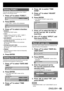 Page 83ENGLISH – 83
Special Features
 
Setting FUNC1
The user can specify the function of the “FUNC1” 
button on the remote control.
Press ▲▼ to select “FUNC1”. 1. 
AIR FILTER CLEANING
AUTO POWER OFF
FUNC1DISABLE
Press ENTER. 2. 
The “FUNC1” screen will be displayed. • 
FUNC1
 DISABLE
C P IN P
Press ▲▼ to select a function. 3. 
DISABLE: • 
Disables the FUNC1 button.
P IN P: • 
Enables setting of P IN P to “OFF”, “USER 1”, 
“USER 2”, or “USER 3”. (pp. 85-86)
SUB MEMORY: • 
The sub memory can be switched. (pp....