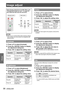 Page 5656 - ENGLISH
Settings
Select [Image adjust] from the Main Menu (see 
“Navigating through the menu” on page 47), 
then select the item from the sub-menu.
Remote ControlSide Control
Note
Make sure you selected [Store] after adjusting settings.  z
Some settings can not be stored if not registered with 
[Store] function.
Contrast
Press ▲▼ to select [Contrast].1 ) 
Press the  button to display 2 ) 
the adjustment dialog box.
Press ◄► to adjust the setting value.3 ) 
OperationAdjustmentAdjustment 
range
Press...