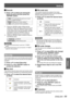 Page 69Setting
ENGLISH - 69
Settings
Execute J
Press ▲▼ to select one among the 1 ) 
items as below and then press the 
 button. 
StartIt executes the count up or count 
down function.*1
ResetReset the P-timer values.*2
ExitTo exit the P-timer operation.
Press the  button at Start and the *1 : 
indication changes into Stop. To stop Count up or 
Count down, press the  button at Stop 
on the screen menu, then the indication changes 
into Restart. Press the  button at 
Restart to resume Count up or Count down....