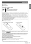 Page 9Read this first!
ENGLISH - 9
Important 
 
Information
Trademarks
HDMI, the HDMI logo and High-Definition Multimedia Interface is a trademark or registered trademark of HDMI • 
Licensing LLC. 
PJLink™ is a trademark or pending trademark in Japan, the United Stat\
es, and other countries and region.• 
RoomView and Crestron RoomView are registered trademarks of Crestron Electronics, Inc. Crestron Con\
nected • 
is the trademark of Crestron Electronics, Inc.
Other names, company names or product names used...
