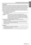 Page 57Information 
Importante
Avis important concernant la sécurité
FRANÇAIS - 57
AVERTISSEMENT:
Cet équipement a été soumis à des tests qui ont démontré que celui-ci respectait les limites spécifiées pour les 
appareils numériques de la classe B aux termes de la partie 15 des règles de la FCC (Federal Communications 
Commission U.S.A.). Ces limites ont pour objet de fournir une protection raisonnable contre les interférences 
nuisibles dans le cas dune installation en milieu résidentiel. Cet équipement...