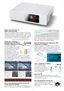 Page 4Original Lamp Drive System for 
Optimal Lamp Performance
Lamps used in a projector require much higher precision than
ordinary household lamps. Panasonic employs a number of new
technologies—including an original lamp drive system—that help
maintain optimal lamp performance for longer-lasting brightness.
This has resulted in a 5,000-hour* lamp replacement cycle.
*The value given above does not imply a guaranteed amount of time.
The value may vary considerably depending on usage conditions.
Daylight View...