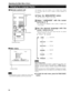 Page 38Operating the Main Menu (Cont.)
Changing the Language DisplayRemote control unit
The language in the menu display is set to English when shipped
from the factory. When you want to change to another language, set it as follows.
Japanese
Main menu
Cursor buttons
PAGE BACK button MENU/ENTER
buttonPress the MENU/ENTER button.
The main menu is shown on the screen.
Select “LANGUAGE” with the cursor
button 
or
The selected item (displayed in text) is shown in magenta color
on the screen.
Set the desired...