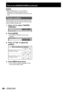 Page 6666 – ENGLISH
How to use ADVANCED MENU (continued)
Note
When “FRAME DELAY” is set to “SHORT”,  • 
deterioration in the picture quality will occur. 
Furthermore, the noise reduction function cannot be 
used.
  Raster position
When the scaler is set such that the image is smaller 
than the display area, the image can be moved to any 
position inside the display area.
Press ▲▼ to select “RASTER  1. 
POSITION”.
EDGE BLENDING
FRAME DELAY
RASTER POSITIONOFF
DEFAULT
Press ENTER. 2. 
The “RASTER POSITION” screen...