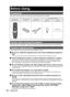 Page 1010– ENGLISH
Accessories
Check that all of the accessories shown below have been included with your projector.
Remote Control
[N2QAYB000076 × 1]Batteries for Remote 
Control (AA)Power cord
[K2CG3YY00015 × 1]Drop-prevention bracket
Eye bolt
[THEA172J × 4]Wire
[TTRA0144 × 4]
Caution when moving the projector
The projection lens is susceptible to vibrations and impacts. Be sure to always remove the lens during transport.
Cautions regarding setup
Be sure to observe the following precautions when installing...