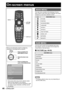 Page 4646 – ENGLISH
Menus are extensively used for configuring, 
adjusting or reconfiguring the projector.
Some menu items may not be valid for certain 
signal formats applied to the projector. 
The menu items that cannot be adjusted or used 
are shown in gray characters, and they cannot 
be selected. •
MENUPress to display the 
MAIN MENU screen.
Select the item to be 
set.
Press to display the 
menu of the desired item.
MENUPress to display the 
MAIN MENU screen.
Select the item to be 
set.
Press to display...