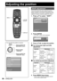 Page 5656 – ENGLISH
You can adjust the position as required.
MENUPress to display the 
MAIN MENU screen.
Press to select 
“POSITION”.
Press to display the 
“POSITION” menu.
MENUPress to display the 
MAIN MENU screen.
Press to select 
“POSITION”.
Press to display the 
“POSITION” menu.
MAIN MENU
  PICTURE
  POSITION
  ADVANCED MENU
  DISPLAY LANGUAGE
  OPTION1
  OPTION2
  TEST PATTERN
  SIGNAL LIST
  NETWORK
  SECURITY
   MENU SELECT
   SUB MENU
ENTER
MAIN MENU
  PICTURE
  POSITION
  ADVANCED MENU
  DISPLAY...
