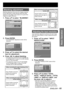 Page 61Basic Operation
ENGLISH – 61
 
Blanking adjustment
Blanking adjustment fine-tunes the images projected 
by the video deck or other devices when the noise 
appears on the edges of the screen or if a part of the 
image lies slightly offscreen.
1. Press ▲▼ to select  “BLANKING”.
2. Press ENTER.
The “BLANKING” adjustment screen will be 
displayed.
3. Press ▲▼ to select the desired 
item for adjustment.
4. Press ◄► to adjust blanking.
The adjustment value for the PT-D10000E can 
be changed within a range of 0...