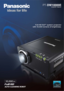 Page 1 	




PT-
10,000lm
Full-HD DLP™ system projector
with 10,000 lumens of brightness. 