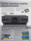 Page 2Panasonic's DLP® system projectors have taken 
another step forward. Now they produce even better 
images while maintaining all of their highly reliable 
functions. Their 5,500-lm brightness delivers crisp, 
easy-to-see images even in brightly lit classrooms 
and meeting rooms, to make presentations easier to understand. The PT-DW5100U/DW5100UL can also 
project wide-screen images. This allows 
them to project images onto a large 
area regardless of 
the ceiling height.
PT-DW5100U
PT-DW5100UL*
DLP®...