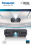 Page 1The 5,500-lm wide projector that's easy to see
even in brightly lit rooms
	
 
	

5,500lm
WXGA
PT- PT- 