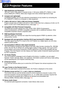 Page 66
LCD Projector Features
1High Brightness and Resolution
786 432 (1 024 X 768) pixels X 3 panels format, 3 100 lumen (ANSI) [PT-L759XU] / 2 400
lumen (ANSI) [PT-L759VU]  offers clear images even when ambient light level is high.
2Compact and Lightweight
Completely portable, you can give attractive presentations at any location by connecting the
PT-L759XU/PT-L759VU to a computer or video equipment.
30.508 m (20 inch) to 7.620 m (300 inch) Screen Capability
Project a screen size of 0.508 m (20 inch) to...