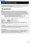 Page 6363
Dieses Bedienungshandbuch enthält alle für den Betrieb dieses Gerä\
tes erforderlichen Informationen. Wir hoffen, dass 
Ihnen das Handbuch dabei helfen kann, die Leistungsfähigkeit Ihres ne\
uen Gerätes voll auszunutzen und dass Sie mit 
Ihrem LCD-Projektor von Panasonic zufrieden sind. 
Zu Ihrem eigenen Schutz und zur  Sicherstellung einer langen Lebensdauer\
 Ihres LCD-Projektors sollten Sie sich vor
der Inbetriebnahme des Gerätes die “Wichtige Sicherheitshinweise”\
 sorgfältig durchlesen.
Vorsicht:...
