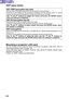 Page 106106
KEY SIZE (encryption key size)Set the size of the key required for the encrypted communication.
Conform to the setting of the personal computer and the access point. In some
cases, 64 bits may be indicated as 40 bits and 128 bits as 104 bits.
Use  and  buttons to toggle the values and press the ENTER button
when the setting is completed.
KEY ID (encryption key ID)Specify the ID of the encryption key to be used.
Conform to the setting of the personal computer and the access point.
Use  and  buttons to...