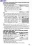 Page 133133
Capturing presentation files created with Microsoft
PowerPoint97/2000/2002
q q
Press the Capture slides button and select the presentation
files you want to capture.
An Open screen will appear as shown in the
diagram. Using File locations menu and folder
icons, move to the location where you can find
the desired presentation files for conversion.
Select the desired files and press Open
button.
Thumbnails will be displayed when the files are
captured.
Note:•Only presentation files saved in PPT format...