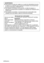 Page 784-ESPAÑOL
Declaración de conformidad
Número de modelo:  PT-LB10NTU/PT-LB10U/PT-LB10VU/PT-LB10SU
Marca:Panasonic
Parte responsable:  Matsushita Electric Corporation of America.
Dirección:  One Panasonic Way Secaucus New Jersey 07094
Número de teléfono:  1-800-528-8601 or 1-800-222-0741
Email: pbtsservice@panasonic.com
Este dispositivo cumple con la Parte 15 de las reglas FCC, la operación
está sujeta a las siguientes dos condiciones: (1) Este dispositivo no de be
provocar interferencias dañinas, y (2)...